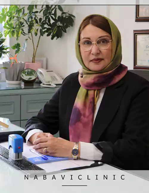 دکتر نازنین نبوی تزریق بوتاکس ابرو